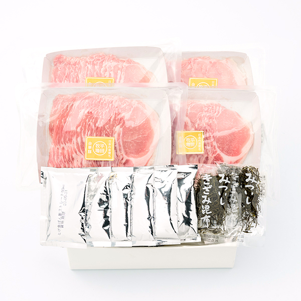 日本の米育ち金華豚 ロース冷しゃぶギフト(800g)JHS-09[冷凍便]