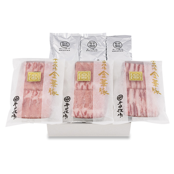 【18259】日本の米育ち純粋金華豚　豚しゃぶつゆ鍋ギフト（6人前）JHS-59F[冷凍便]