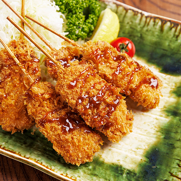 日本の米育ち金華豚 豚バラ串 (5本入り／150g) [冷凍便]