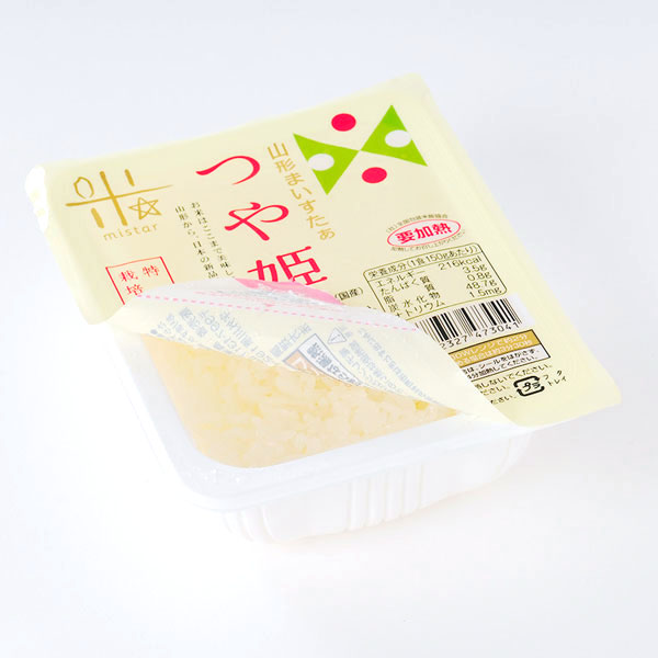 パックごはん　山形県産特別栽培米 つや姫(150g×24P)