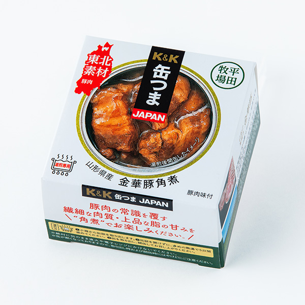 缶つまJAPAN 山形県産 金華豚角煮(150g)