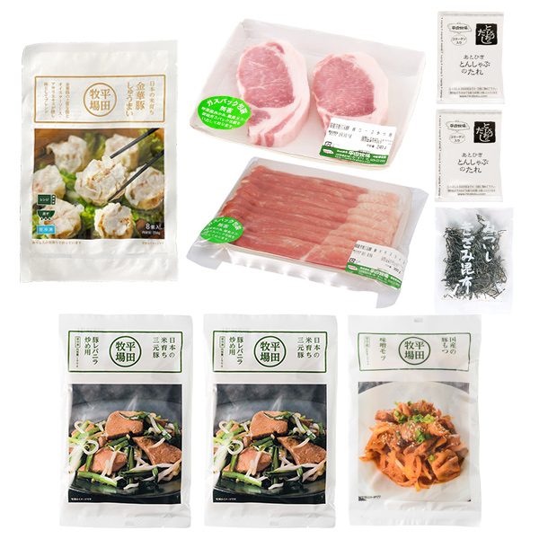 【敬老の日の贈り物に】 お手軽調理の豚肉・お惣菜づくしセット [冷凍便]