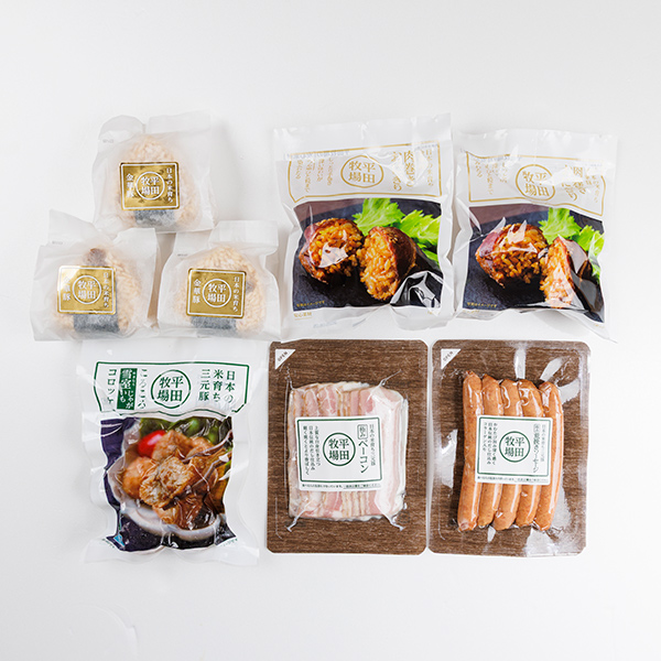 朝食から夜食まで活躍！平田牧場のおにぎり満喫・時短ギフト [冷凍便]