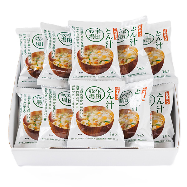【常温・お手軽】時短ごはん とん汁10食ギフト