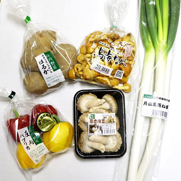 【木曜発送限定】山形県庄内産・おまかせ野菜5種セット [冷蔵便]